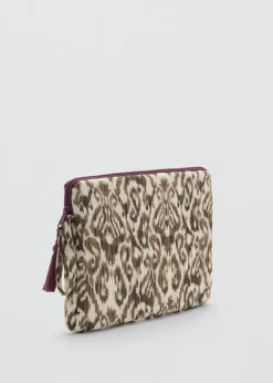 MANGO Galanteria Skórzana*Etui na laptopa z nadrukiem