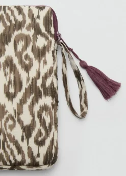 MANGO Galanteria Skórzana*Etui na laptopa z nadrukiem