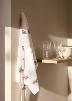 MANGO Ścierki I Fartuchy*Fartuch z haftowanymi motywami