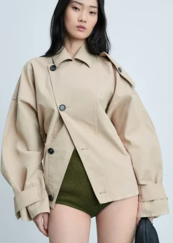 MANGO Krótkie Spodenki*Figi z prążkowanej dzianiny