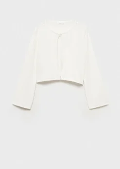 Dzieci MANGO Swetry I Kardigany*Fine knit cotton cardigan