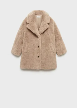 Dzieci MANGO Płaszcze I Kurtki*Futrzany płaszcz