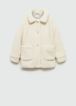 Dzieci MANGO Płaszcze I Kurtki*Futrzany płaszcz