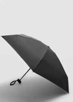 MANGO Więcej Akcesoriów*Gładki składany parasol