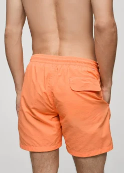 MANGO Więcej Akcesoriów*Gładkie kąpielówki z troczkami