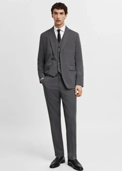 MANGO Marynarki|Kamizelki*Garniturowa kamizelka slim fit