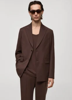 MANGO Marynarki*Garniturowa marynarka regular fit