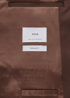 MANGO Marynarki*Garniturowa marynarka regular fit