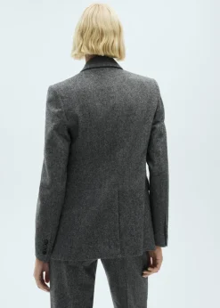 MANGO Marynarki*Garniturowa marynarka z melanżowej wełny