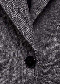 MANGO Marynarki*Garniturowa marynarka z melanżowej wełny