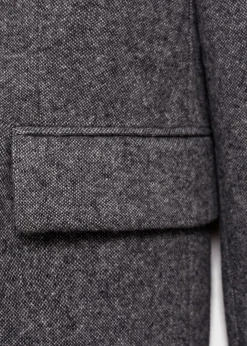 MANGO Marynarki*Garniturowa marynarka z melanżowej wełny