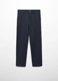 Dzieci MANGO Spodnie*Garniturowe spodnie regular fit