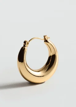 MANGO Biżuteria*Grube kolczyki koła