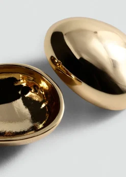 MANGO Biżuteria*Grube okrągłe kolczyki