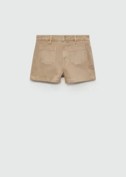 MANGO Krótkie Spodenki*Jeansowe szorty z kieszeniami