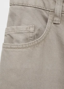 MANGO Dżinsy*Jeansy z szerokimi nogawkami i zamkiem