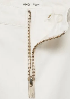 MANGO Dżinsy*Jeansy z szerokimi nogawkami i zamkiem