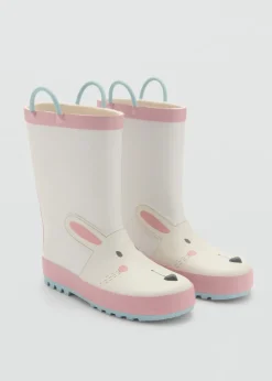 Dzieci MANGO Buty*Kalosze króliki