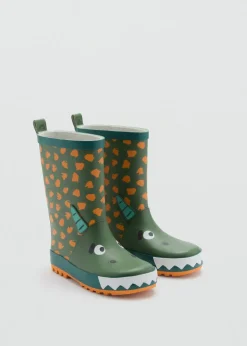 Dzieci MANGO Buty*Kalosze krokodyle