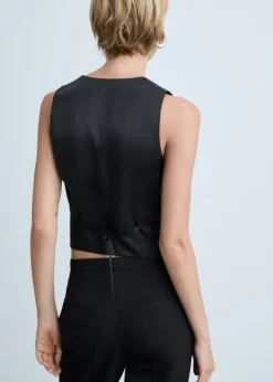 MANGO Kamizelki*Kamizelka garniturowa na guziki