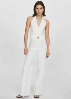 MANGO Kamizelki*Kamizelka garniturowa na guziki