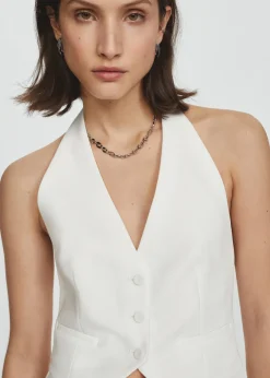 MANGO Kamizelki*Kamizelka garniturowa na guziki