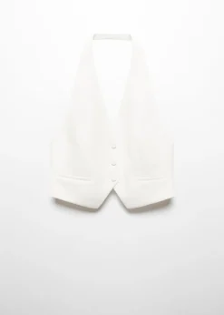 MANGO Kamizelki*Kamizelka garniturowa na guziki