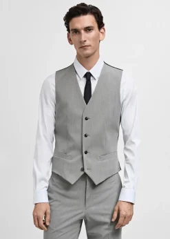 MANGO Marynarki|Kamizelki*Kamizelka garniturowa Paris super slim fit