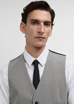 MANGO Marynarki|Kamizelki*Kamizelka garniturowa Paris super slim fit