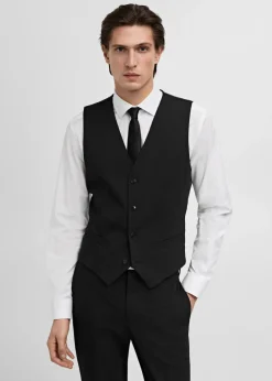 MANGO Marynarki|Kamizelki*Kamizelka garniturowa Paris super slim fit