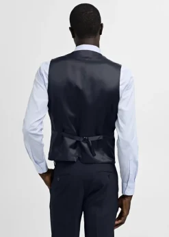 MANGO Marynarki*Kamizelka garniturowa slim fit z tkaniny stretch