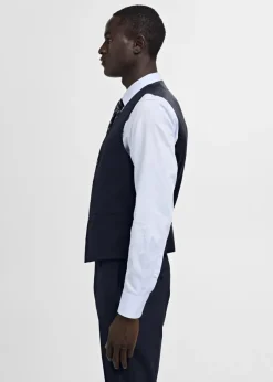 MANGO Marynarki*Kamizelka garniturowa slim fit z tkaniny stretch