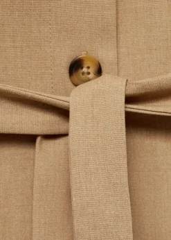 MANGO Kamizelki*Kamizelka garniturowa wiązana w talii