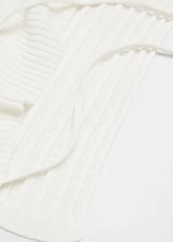 MANGO Kamizelki*Kamizelka kopertowa z dzianiny