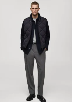 MANGO Kurtki I Koszule Wierzchnie*Kamizelka ocieplana wodoodporna