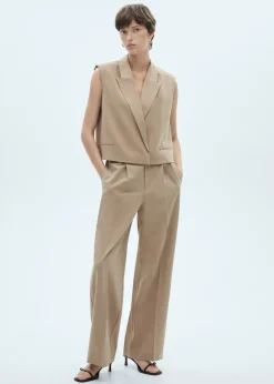 MANGO Kamizelki*Kamizelka od garnituru z klapami