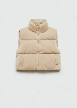 MANGO Kamizelki*Kamizelka pikowana z kieszeniami