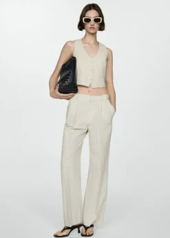 MANGO Kamizelki*Kamizelka w paski