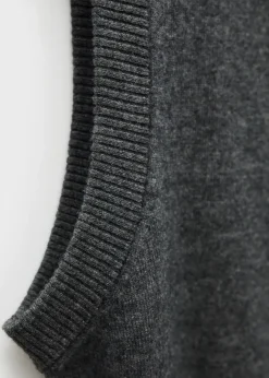 MANGO Topy|Kamizelki*Kamizelka wełniana na guziki