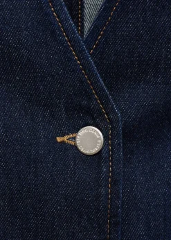 MANGO Kamizelki*Kamizelka z denimu rinse wash