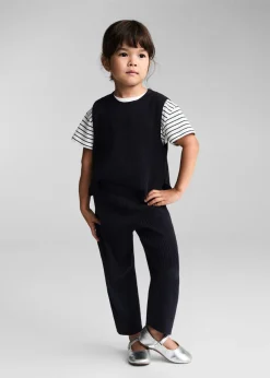 Dzieci MANGO Płaszcze|Swetry I Kardigany*Kamizelka z dzianiny