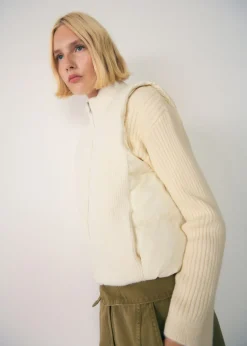 MANGO Kamizelki*Kamizelka z dzianiny