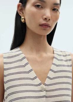 MANGO Kamizelki*Kamizelka z dzianiny na guziki