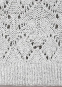 Dzieci MANGO Płaszcze|Swetry I Kardigany*Kamizelka z dzianiny z błyszczącym wykończeniem