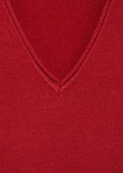 MANGO Kamizelki*Kamizelka z dzianiny z dekoltem w szpic