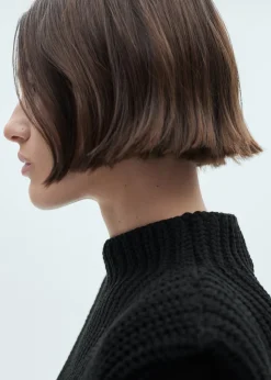 MANGO Kamizelki*Kamizelka z dzianiny z poduszkami na ramionach