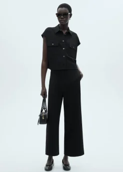 MANGO Kamizelki*Kamizelka z guzikami i kieszeniami