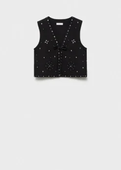 MANGO Topy|Kamizelki*Kamizelka z lusterkami