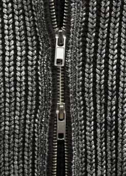 MANGO Kamizelki*Kamizelka z półgolfem i efektem foil