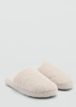 MANGO Piżamy|Piżamy*Kapcie z materiału typu baranek